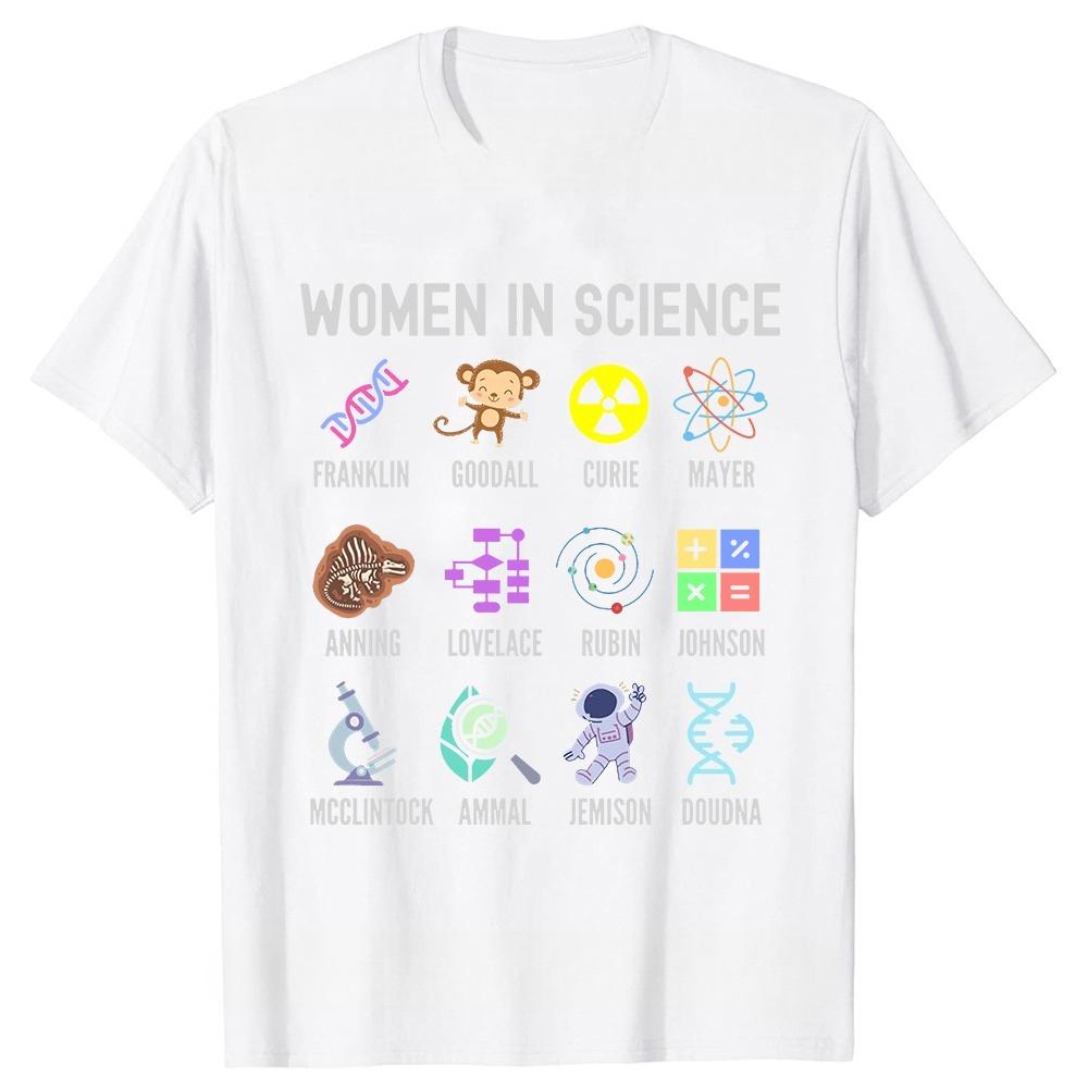 Unisex Women in Science Teacher T Shirts Summer Style Graphic Cotton Streetwear Short Sleeve Tshirt Unisexs Clothing Comfortable S
Unisex Women in Science Teacher T Shirts Summer Style Graphic Cotton Streetwear Short Sleeve Tshirt Unisexs Clothing Comfortable S