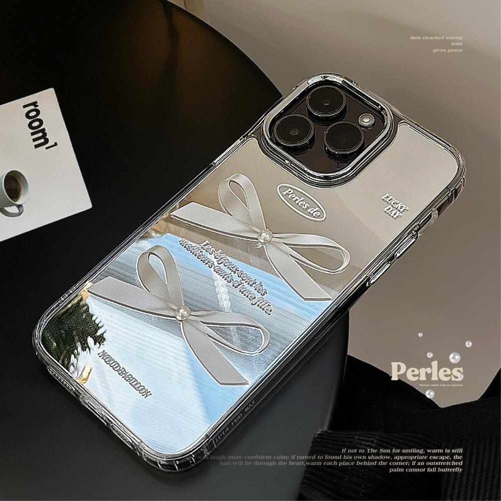 Дзеркало сумісний чохол для телефону 16Pro Max 3D Pearl Bow IPhone 15 Temperament 13 Anti Drop 11 16 безодня
Дзеркало сумісний чохол для телефону 16Pro Max 3D Pearl Bow IPhone 15 Temperament 13 Anti Drop 11 16 безодня