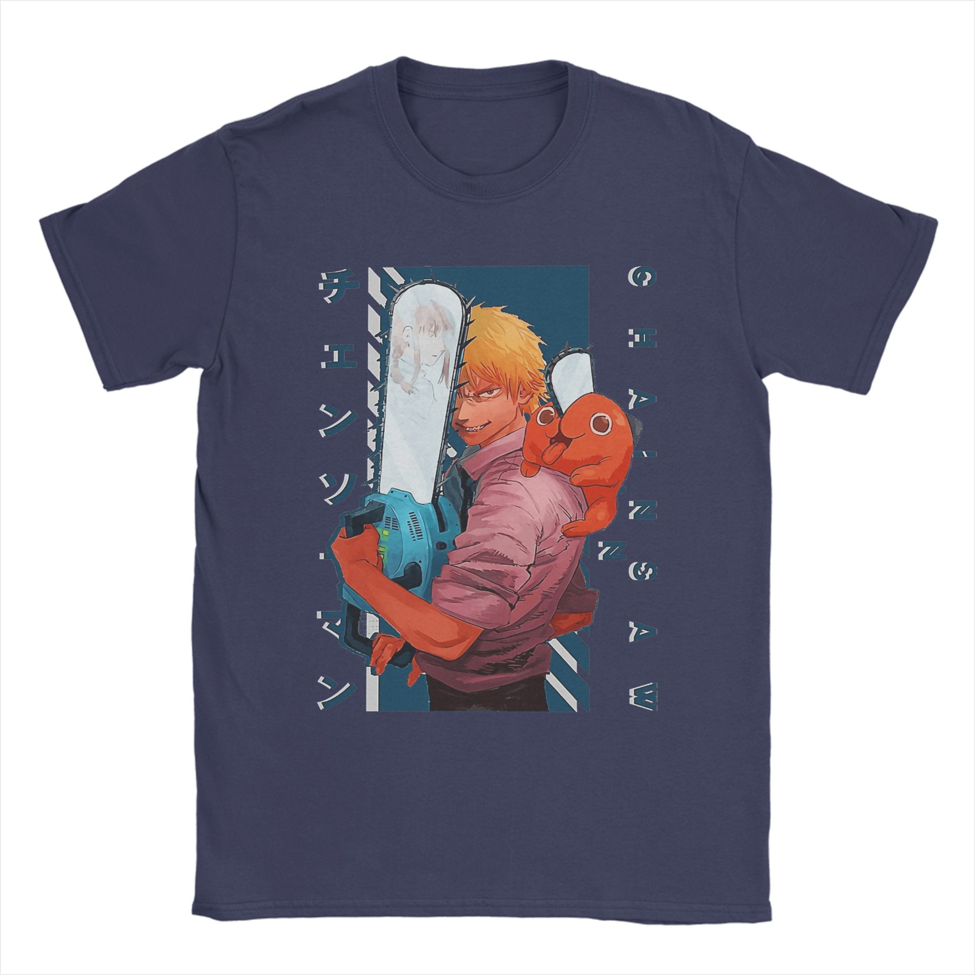 Vintage Denji And Pochita Chainsaw Anime T-Shirts Men Crew Neck 100% Cotton T Shirts Short Sleeve Tee Shirt Gift Idea Clothing 4XL
Vintage Denji And Pochita Chainsaw Anime T-Shirts Men Crew Neck 100% Cotton T Shirts Short Sleeve Tee Shirt Gift Idea Clothing 4XL