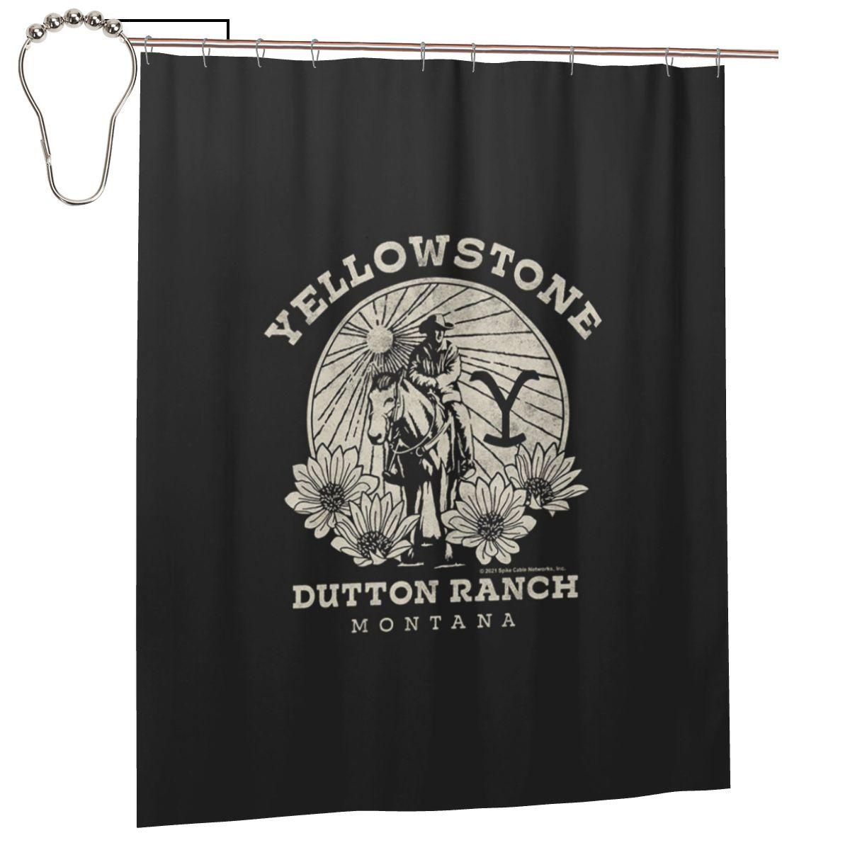 Шторка для душа Yellowstone Dutton Ranch, Полиэстер, Водонепроницаемая, Для ванной комнаты, С крючками W60H190(CM)-1 Pcs
Шторка для душа Yellowstone Dutton Ranch, Полиэстер, Водонепроницаемая, Для ванной комнаты, С крючками W60H190(CM)-1 Pcs
