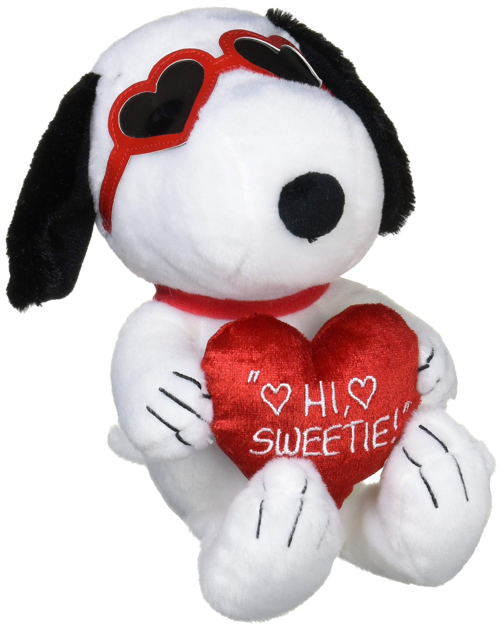 Nakajimacorp Snoopy Heart Glass, Small, White, H20 x W12 x D17cm, Vintage PEANUTS Plush Toy, 139399-19
Nakajimacorp Snoopy Heart Glass, Small, White, H20 x W12 x D17cm, Vintage PEANUTS Plush Toy, 139399-19