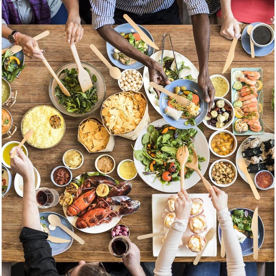 Деревянный набор столовых приборов включает вилку, ложку, нож. 100% натуральная, экологически чистая, биоразлагаемая и компостируемая альтернатива пластиковым столовым приборам. United States
Деревянный набор столовых приборов включает вилку, ложку, нож. 100% натуральная, экологически чистая, биоразлагаемая и компостируемая альтернатива пластиковым столовым приборам. United States