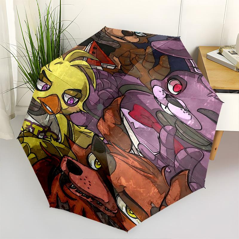 Freddy Fazbear s, Five Nights at Freddy sThemed Automatic Opening and Closing umbrella 8 Ribs, Suitable for Leisure and Going Out, Outdoor
Freddy Fazbear s, Five Nights at Freddy sThemed Automatic Opening and Closing umbrella 8 Ribs, Suitable for Leisure and Going Out, Outdoor