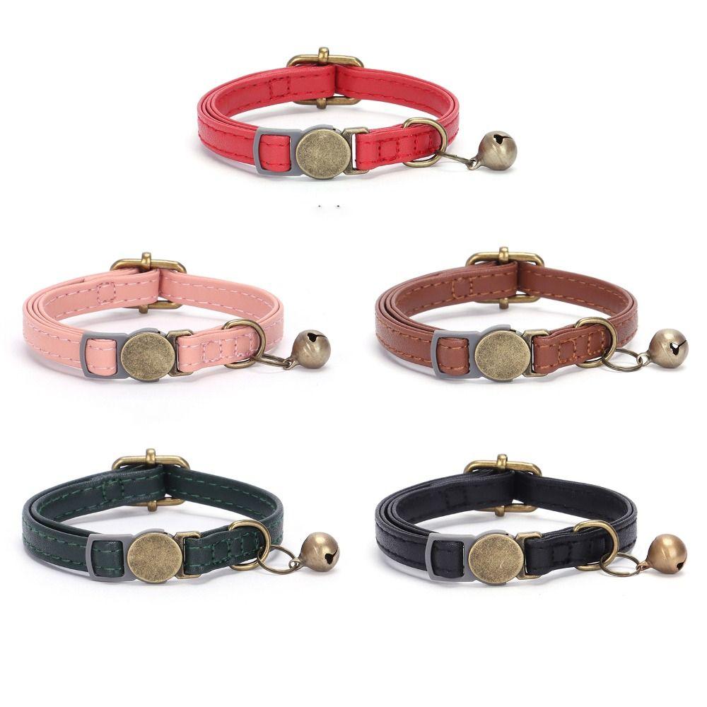Personalized Pet Collars PU Leather Pet Supplies New Cats Necklace Cat коричневий
Personalized Pet Collars PU Leather Pet Supplies New Cats Necklace Cat коричневий