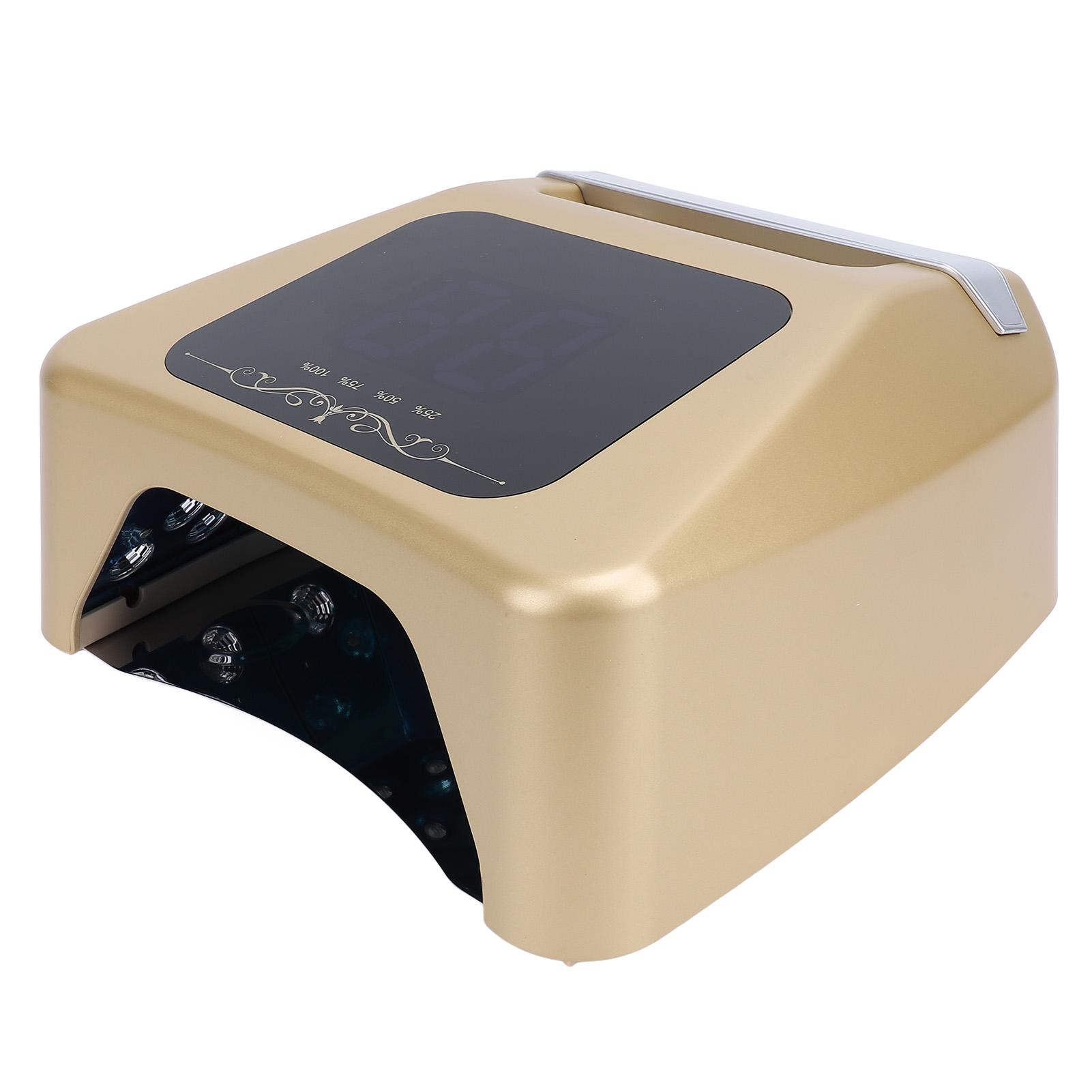 Светодиодная лампа для лака для ногтей с 36 ламповыми бусинами, золотым интеллектуальным датчиком, быстросохнущая сушилка для ногтей для домашнего салона EU Plug
Светодиодная лампа для лака для ногтей с 36 ламповыми бусинами, золотым интеллектуальным датчиком, быстросохнущая сушилка для ногтей для домашнего салона EU Plug