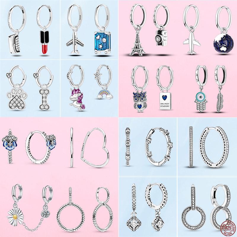 New Original 925 Silver Asymmetrical Heart Hoop Earrings Fit Women Silver Earring Zircon Fine Jewelry Gift
New Original 925 Silver Asymmetrical Heart Hoop Earrings Fit Women Silver Earring Zircon Fine Jewelry Gift
