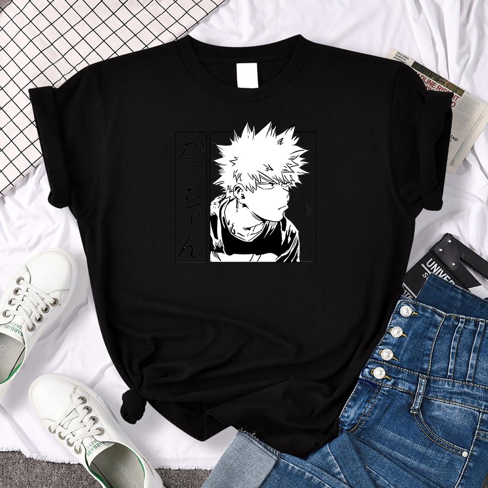 Anime My Hero Academia Anime Characters Printed T-Shirt Womens Oversized Loose Round Neck Tops Female Japan Manga Harajukua Tees XS чорний
Anime My Hero Academia Anime Characters Printed T-Shirt Womens Oversized Loose Round Neck Tops Female Japan Manga Harajukua Tees XS чорний