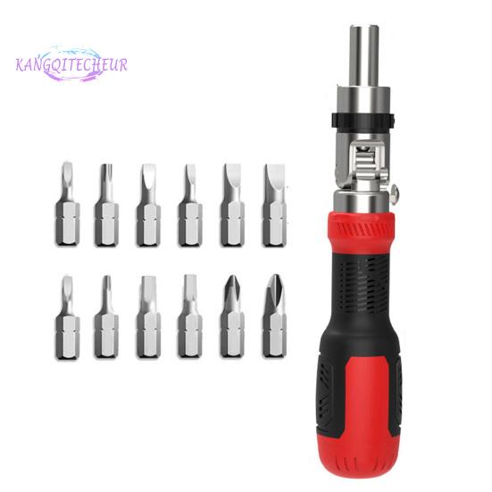 Отвертка с храповым механизмом, нескользящая ручка, высокая прочность, поворот на 180 градусов, регулируемый угол, многофункциональная отвертка 13-в-1 красный
Отвертка с храповым механизмом, нескользящая ручка, высокая прочность, поворот на 180 градусов, регулируемый угол, многофункциональная отвертка 13-в-1 красный