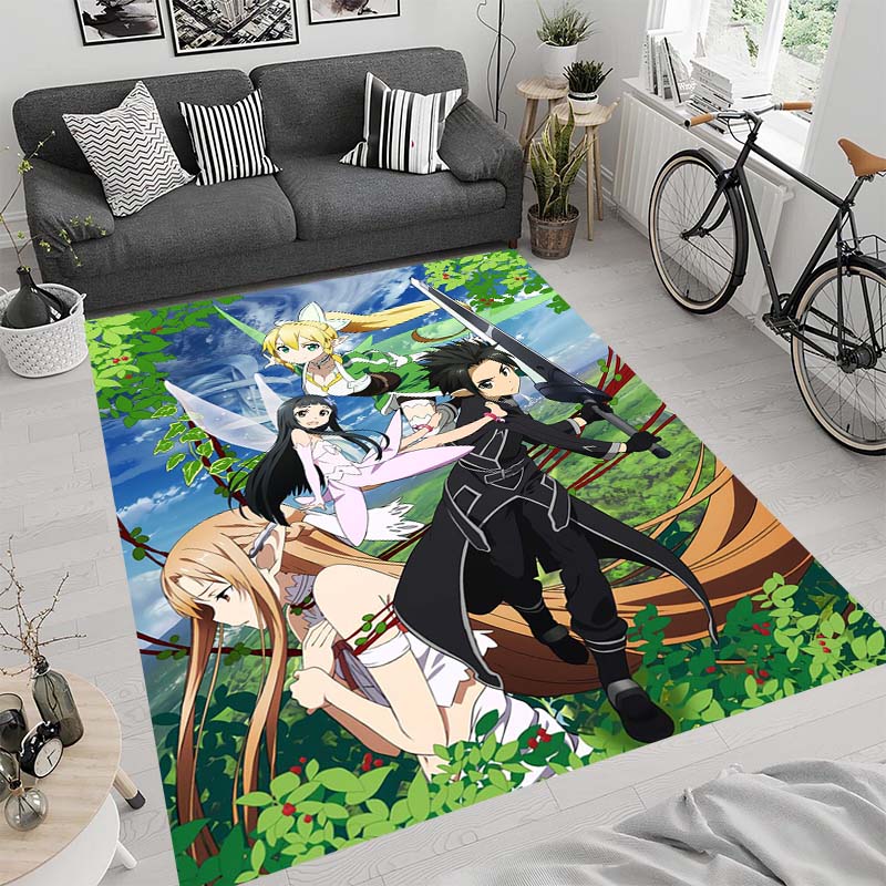 1PCSword Art Online Rug, Large-area Non-slip Washable Rug,, Suitable for Bedroom Home Décor. 60x90cm
1PCSword Art Online Rug, Large-area Non-slip Washable Rug,, Suitable for Bedroom Home Décor. 60x90cm
