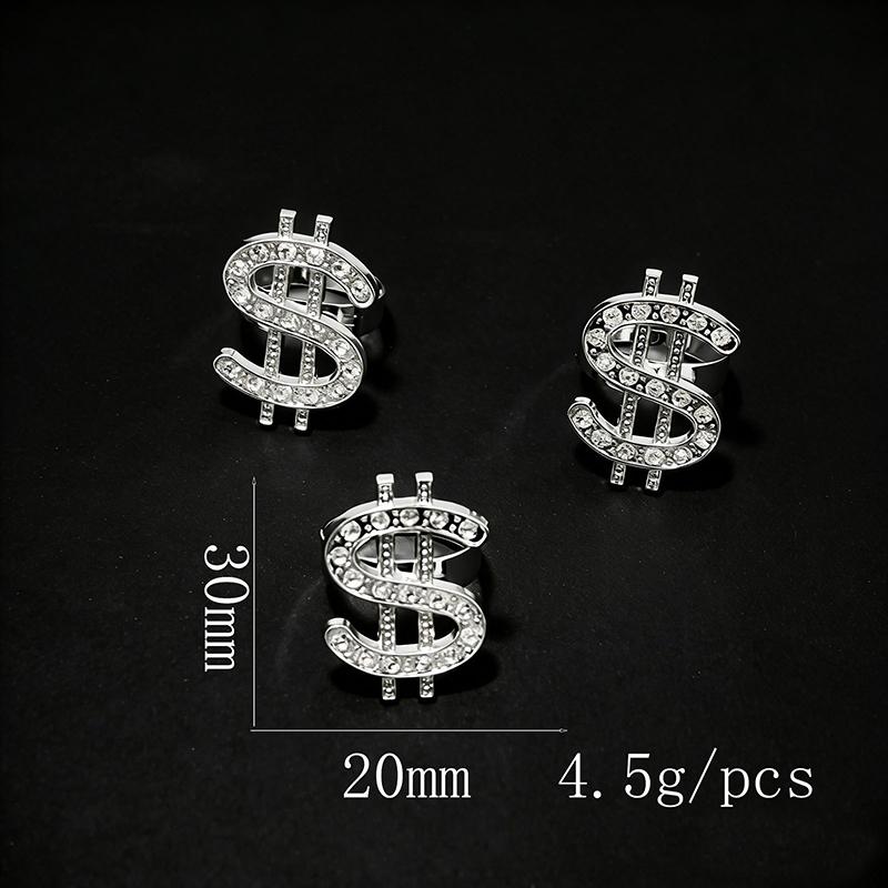 Gold Silver Punk Hip Hop Dollar Symbol Ring For Women Men Trendy Rock Party Jewelry Gift A1
Gold Silver Punk Hip Hop Dollar Symbol Ring For Women Men Trendy Rock Party Jewelry Gift A1