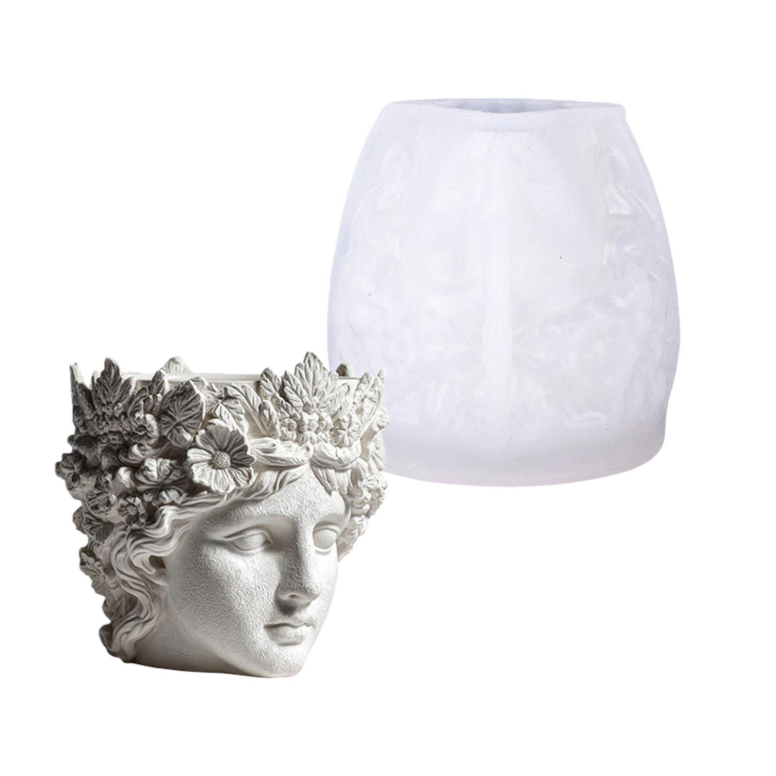 Silicone Mold For Creating Unique Wreath Face Shaped Planter Jewelry Holders And Decorative Concrete Resin Projects 1
Silicone Mold For Creating Unique Wreath Face Shaped Planter Jewelry Holders And Decorative Concrete Resin Projects 1