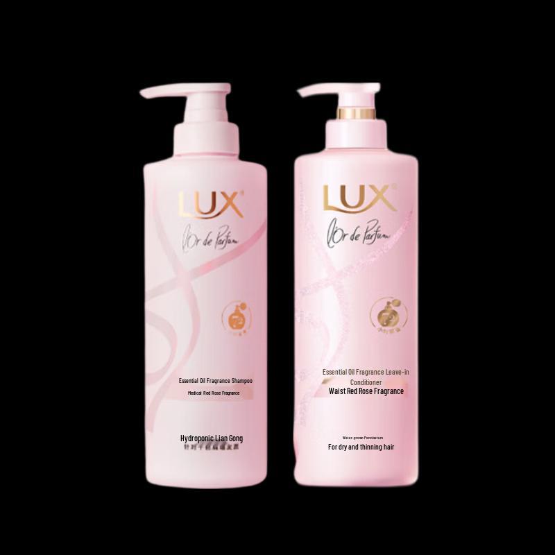 LUX Red Rose Scented Shampoo & Conditioner Set
LUX Red Rose Scented Shampoo & Conditioner Set