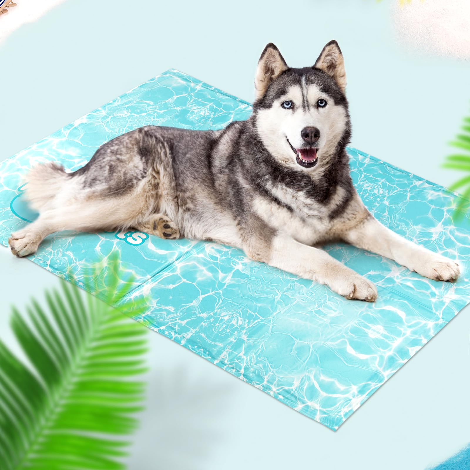 Pawtasy Охлаждающий коврик для питомцев для собак и летний прохладный охлаждающий охлаждающий питомец защита от жары собачий укус прохладный тепловой удар гелевая подстилка кошки, использовать, коврик, коврик, XL, синий
Pawtasy Охлаждающий коврик для питомцев для собак и летний прохладный охлаждающий охлаждающий питомец защита от жары собачий укус прохладный тепловой удар гелевая подстилка кошки, использовать, коврик, коврик, XL, синий