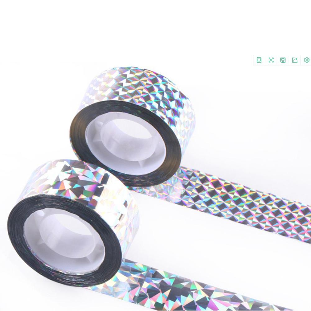 Bird Repellent Deterrent Reflective Scare Tape Pest Control For Pigeons Grackles Woodpeckers Geese Herons Plaid width 2.4cm*length 80m#0
Bird Repellent Deterrent Reflective Scare Tape Pest Control For Pigeons Grackles Woodpeckers Geese Herons Plaid width 2.4cm*length 80m#0