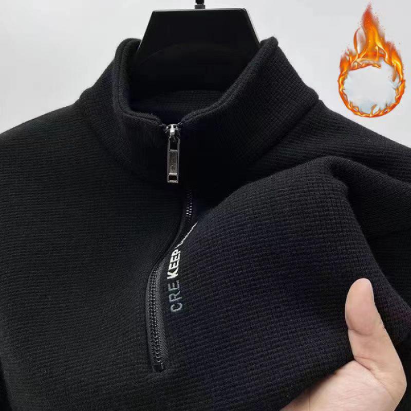 Men s Turtleneck Sweater Fashion Men s Half Zipper Thickening Sweater Warm XS
Men s Turtleneck Sweater Fashion Men s Half Zipper Thickening Sweater Warm XS