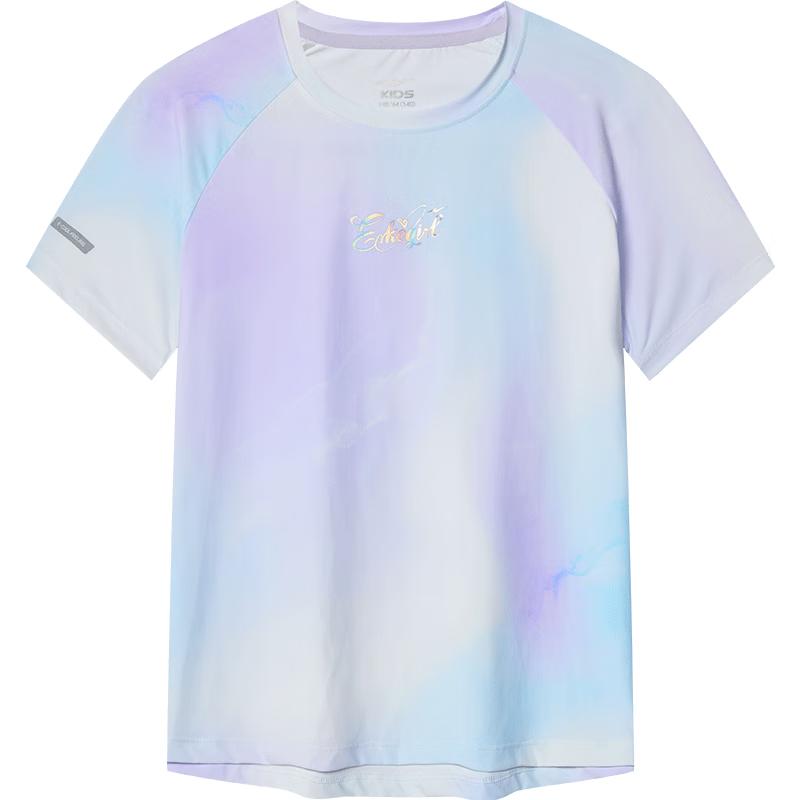 Erke Girls Short Sleeve Casual Round Neck T-Shirt 120
Erke Girls Short Sleeve Casual Round Neck T-Shirt 120