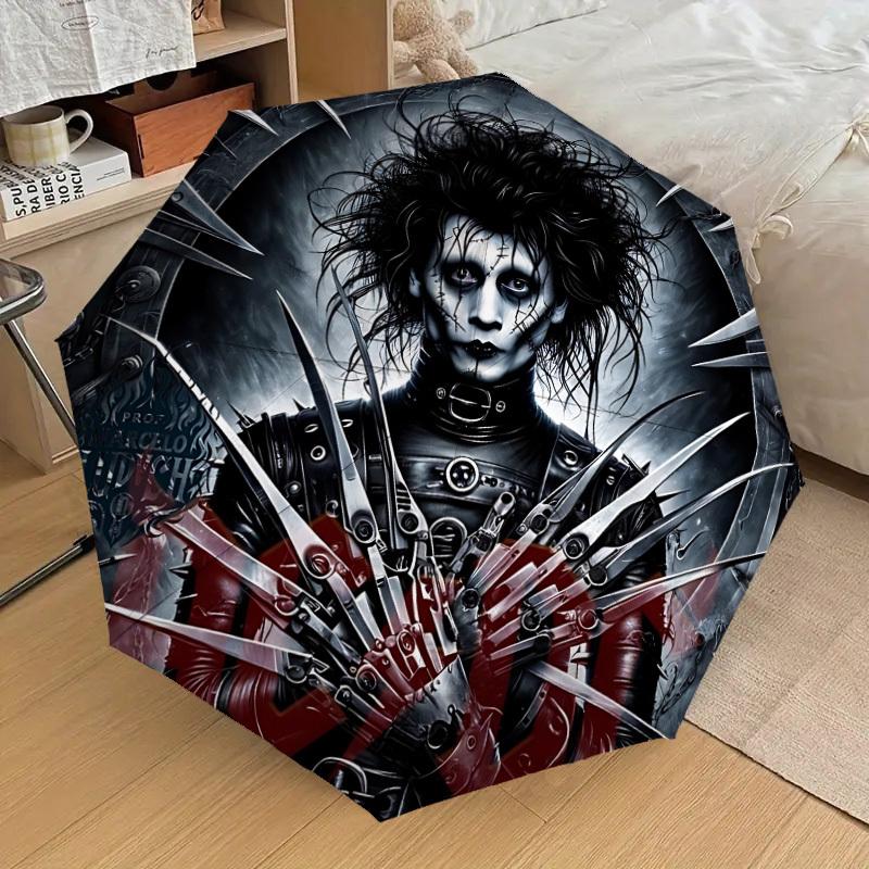 1pc Edward Scissorhands Automatic Open/Close Umbrella, Lightweight Design for Everyone,Durable Canopy yy251014077
1pc Edward Scissorhands Automatic Open/Close Umbrella, Lightweight Design for Everyone,Durable Canopy yy251014077
