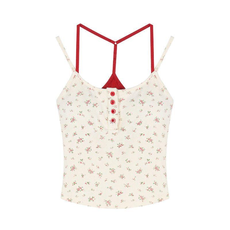 Pure Desire Bm Floral Camisole with Chest Pads for Women, Summer Sexy Short Style Base Layer Top Apricot color One size
Pure Desire Bm Floral Camisole with Chest Pads for Women, Summer Sexy Short Style Base Layer Top Apricot color One size