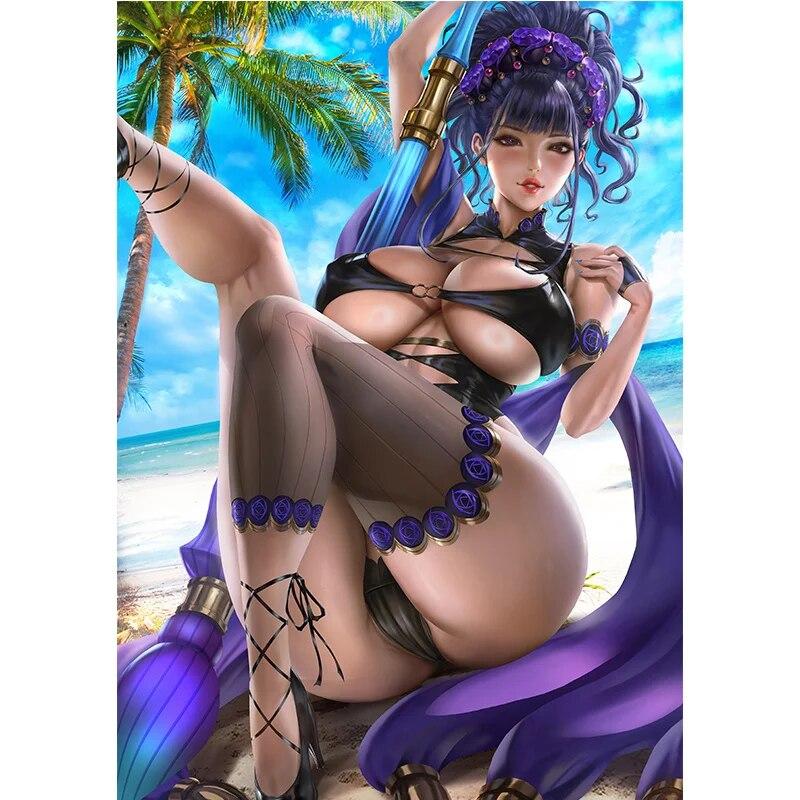 Принт Fate Grand Order обнаженная 3D сексуальная аниме девушка художественные постеры HD настенная живопись на холсте гостиная домашний декор картина
Принт Fate Grand Order обнаженная 3D сексуальная аниме девушка художественные постеры HD настенная живопись на холсте гостиная домашний декор картина