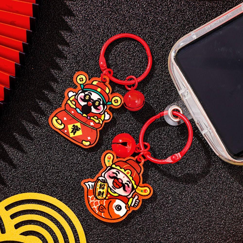 Creative The God of Wealth Keychain Cute Chinese Style Keyring The God of Fortune Pendant Kids F
Creative The God of Wealth Keychain Cute Chinese Style Keyring The God of Fortune Pendant Kids F