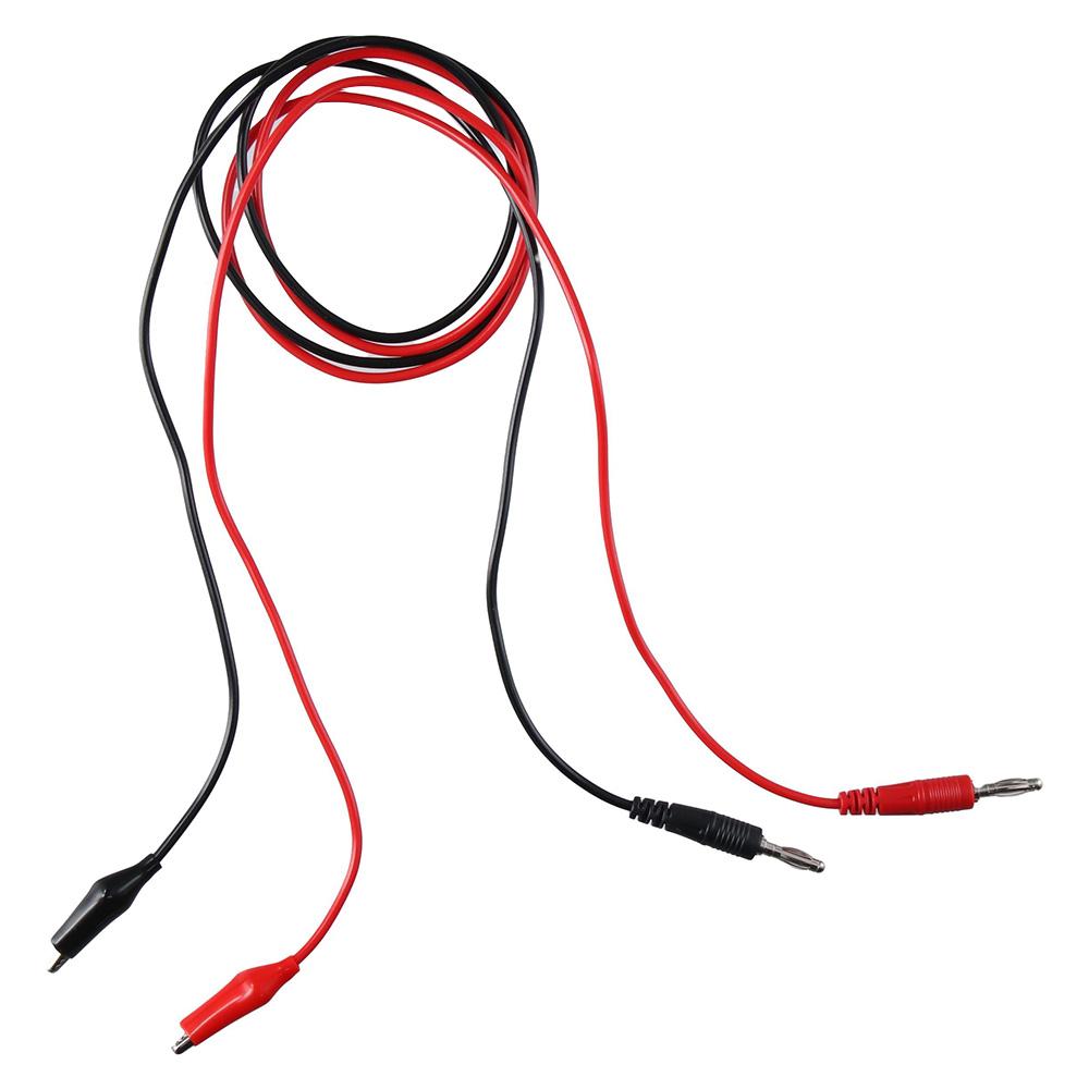 2PCS Copper Crocodile Clip Multimeter Test Cable Banana Plug To Alligator Clip Test Lead Multimeter
2PCS Copper Crocodile Clip Multimeter Test Cable Banana Plug To Alligator Clip Test Lead Multimeter