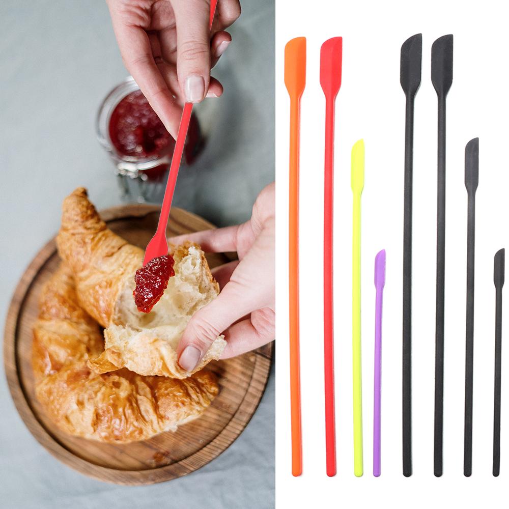 Art Mixing Sampling Kitchen Mini Silicone Spatula Set Makeup Small Rubber Spatula Thin Jar Scraper
Art Mixing Sampling Kitchen Mini Silicone Spatula Set Makeup Small Rubber Spatula Thin Jar Scraper