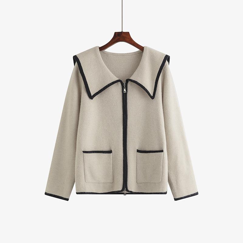 Плюс размер женский контрастный цвет темно-синий воротник длинный рукав новый темперамент досуг вязаный кардиган свитер XXXL абрикосовый
Плюс размер женский контрастный цвет темно-синий воротник длинный рукав новый темперамент досуг вязаный кардиган свитер XXXL абрикосовый