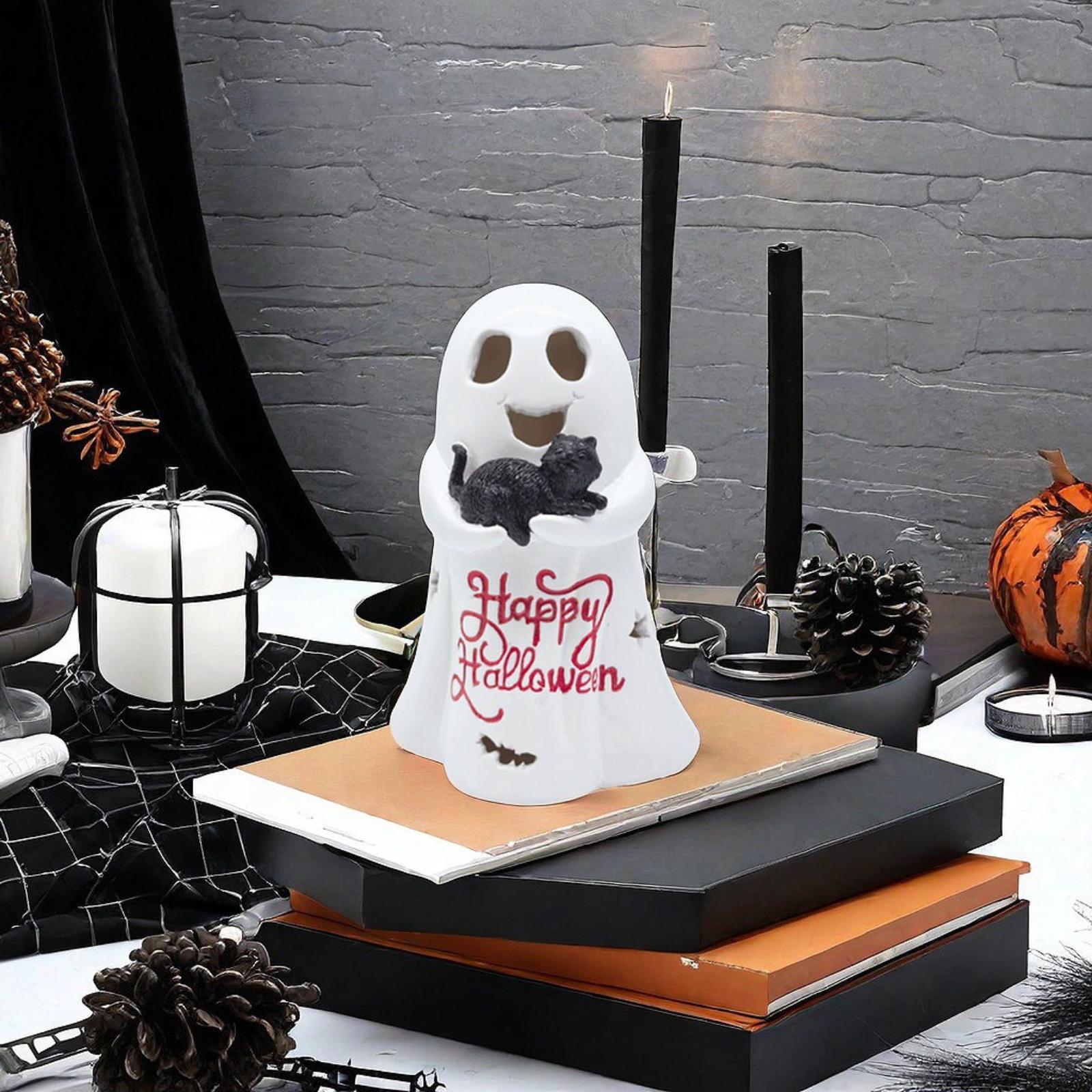 Cute WhiteGhost Halloween Party Decorations, Desktop Ornaments, Study Decoration, Resin Handicrafts, Small Ornaments One Size
Cute WhiteGhost Halloween Party Decorations, Desktop Ornaments, Study Decoration, Resin Handicrafts, Small Ornaments One Size