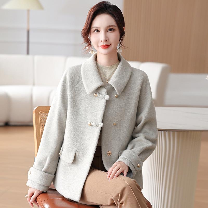 Stylish Spring & Fall Wool Coat for Petite Middle-aged & Elderly Women 2026 XL (105-120 jin)
Stylish Spring & Fall Wool Coat for Petite Middle-aged & Elderly Women 2026 XL (105-120 jin)