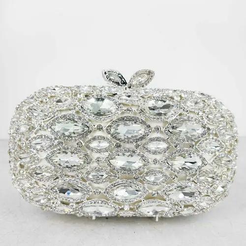 Boutique De FGG Women Wine Red Evening Bag for Wedding Party Dinner Crystal Clutch Bridal Rhinestone Clutch Hand Bags and Purses Mini Clutch
Boutique De FGG Women Wine Red Evening Bag for Wedding Party Dinner Crystal Clutch Bridal Rhinestone Clutch Hand Bags and Purses Mini Clutch