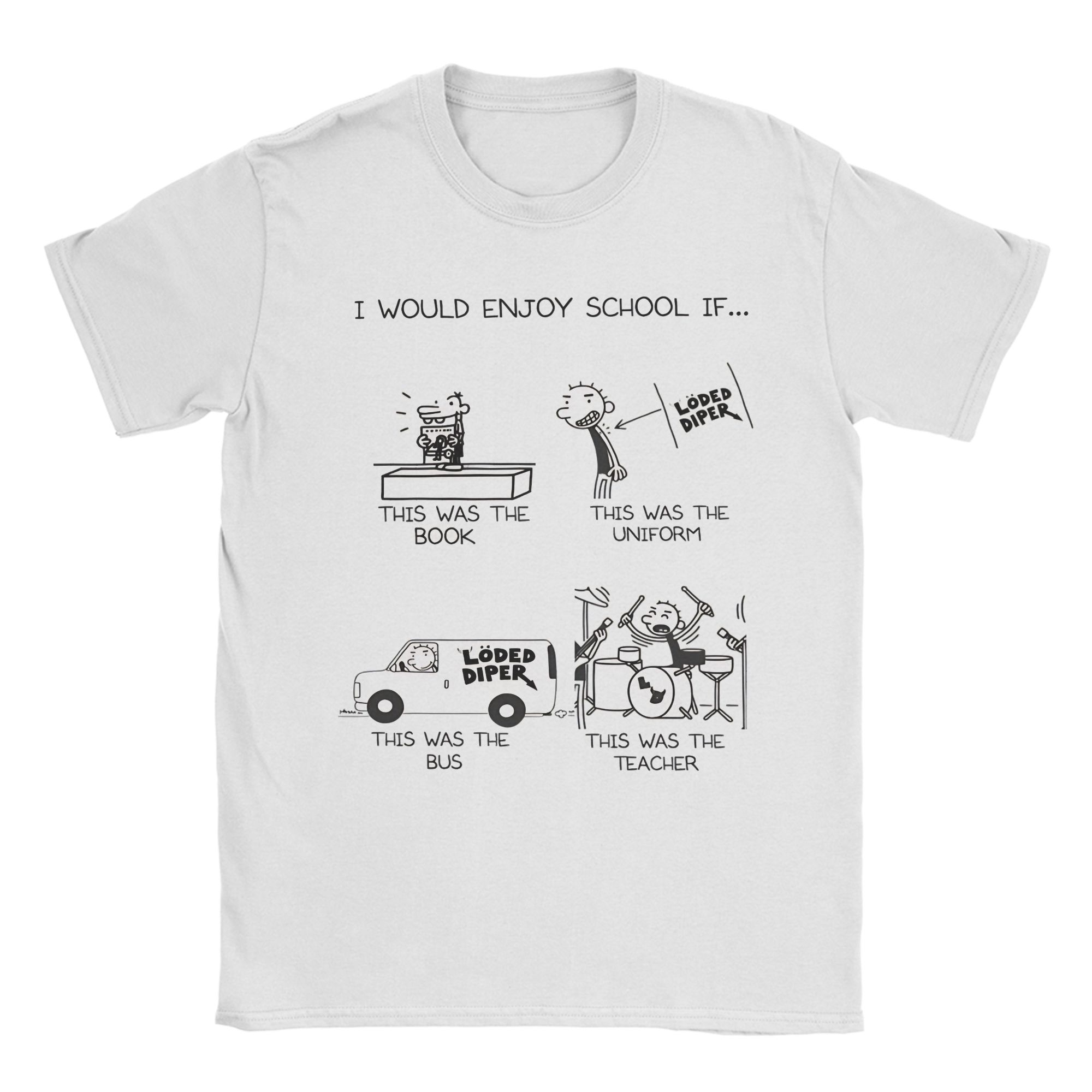 Unisex s Diary of a Wimpy Kid Team Wimpy High Five T Shirts Pure Cotton Clothing Novelty Short Sleeve O Neck Tee Shirt S
Unisex s Diary of a Wimpy Kid Team Wimpy High Five T Shirts Pure Cotton Clothing Novelty Short Sleeve O Neck Tee Shirt S