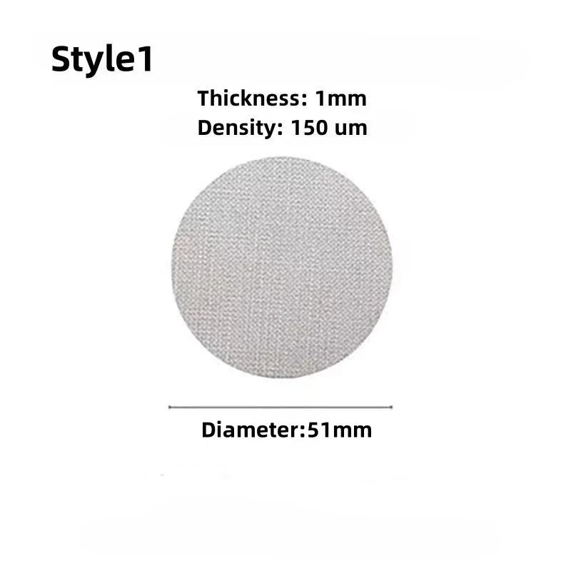 51/53/58mm Reusable Coffee Filter Screen Stainless steel Heat Resistant Mesh Portafilter Coffee Puck Screen for Espresso Machine
51/53/58mm Reusable Coffee Filter Screen Stainless steel Heat Resistant Mesh Portafilter Coffee Puck Screen for Espresso Machine