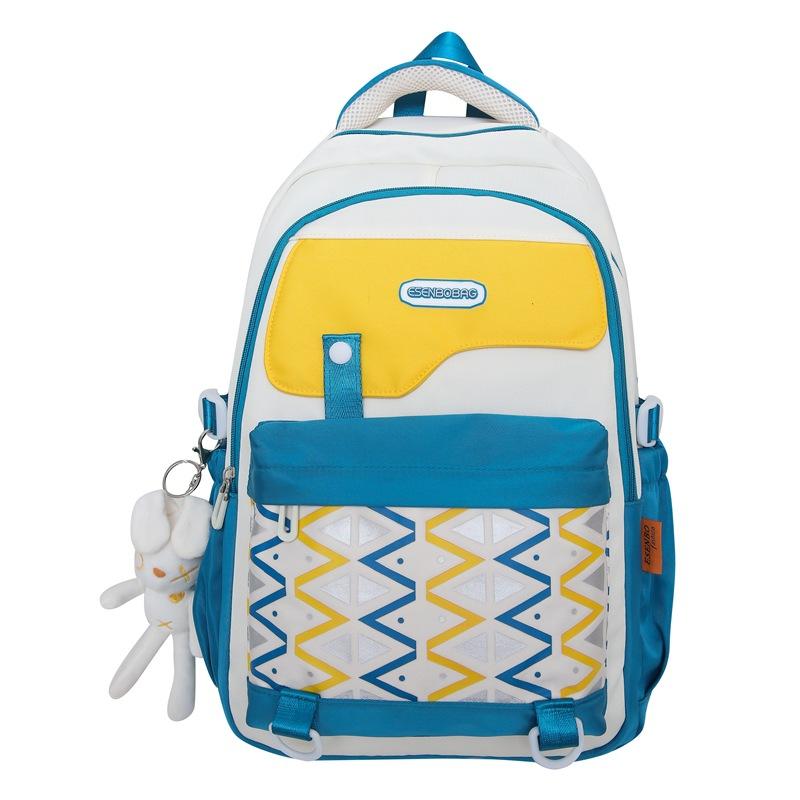 Жіночий молодший школяр Шкільний рюкзак старшої школи великої ємності синій
Жіночий молодший школяр Шкільний рюкзак старшої школи великої ємності синій