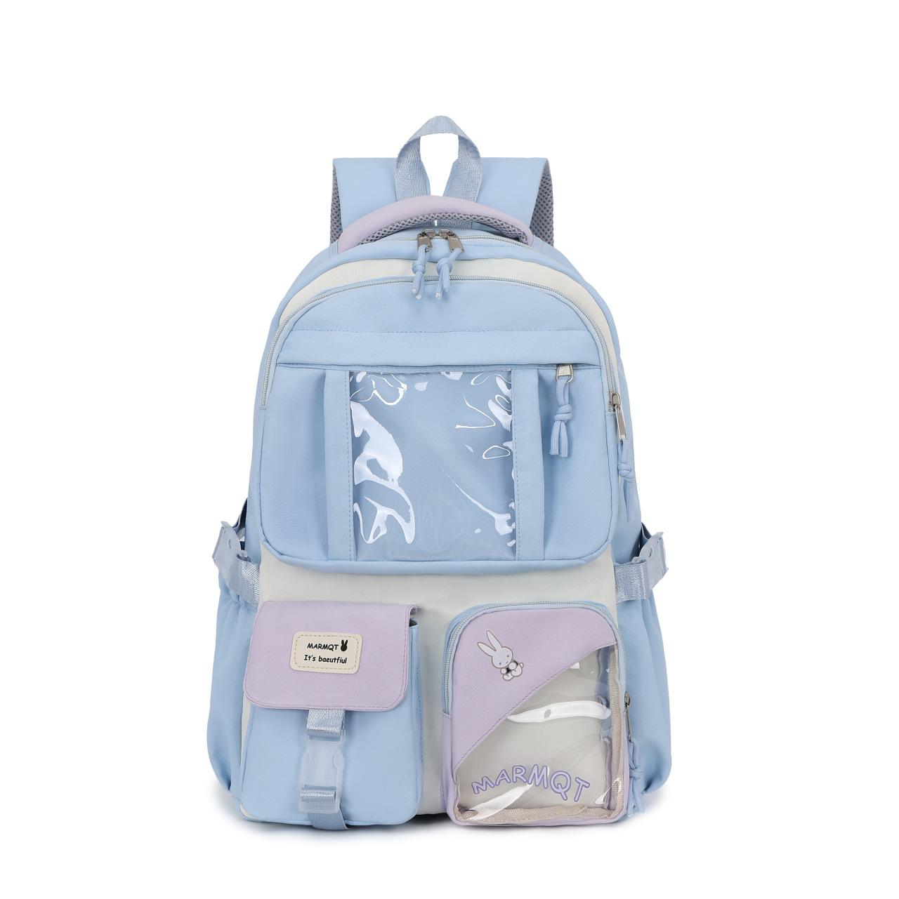 2025 new schoolbag female college student cute large capacity computer backpack junior high school student travel bag high school backpack синий
2025 new schoolbag female college student cute large capacity computer backpack junior high school student travel bag high school backpack синий