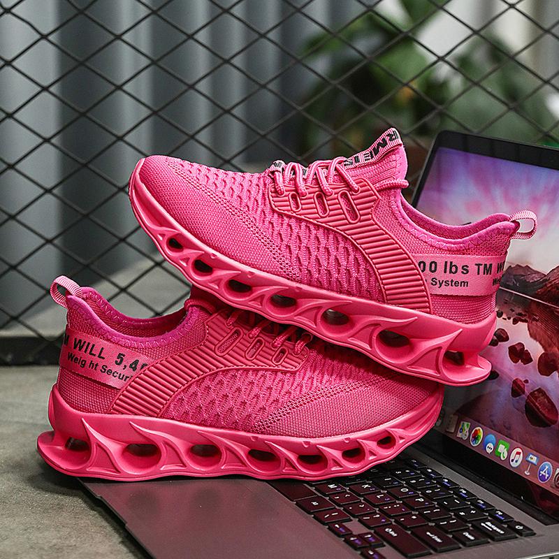 Мужская спортивная обувь Легкие дышащие кроссовки для бега Удобная нескользящая обувь для ходьбы Модная повседневная обувь для мужчин 36 розы красного
Мужская спортивная обувь Легкие дышащие кроссовки для бега Удобная нескользящая обувь для ходьбы Модная повседневная обувь для мужчин 36 розы красного