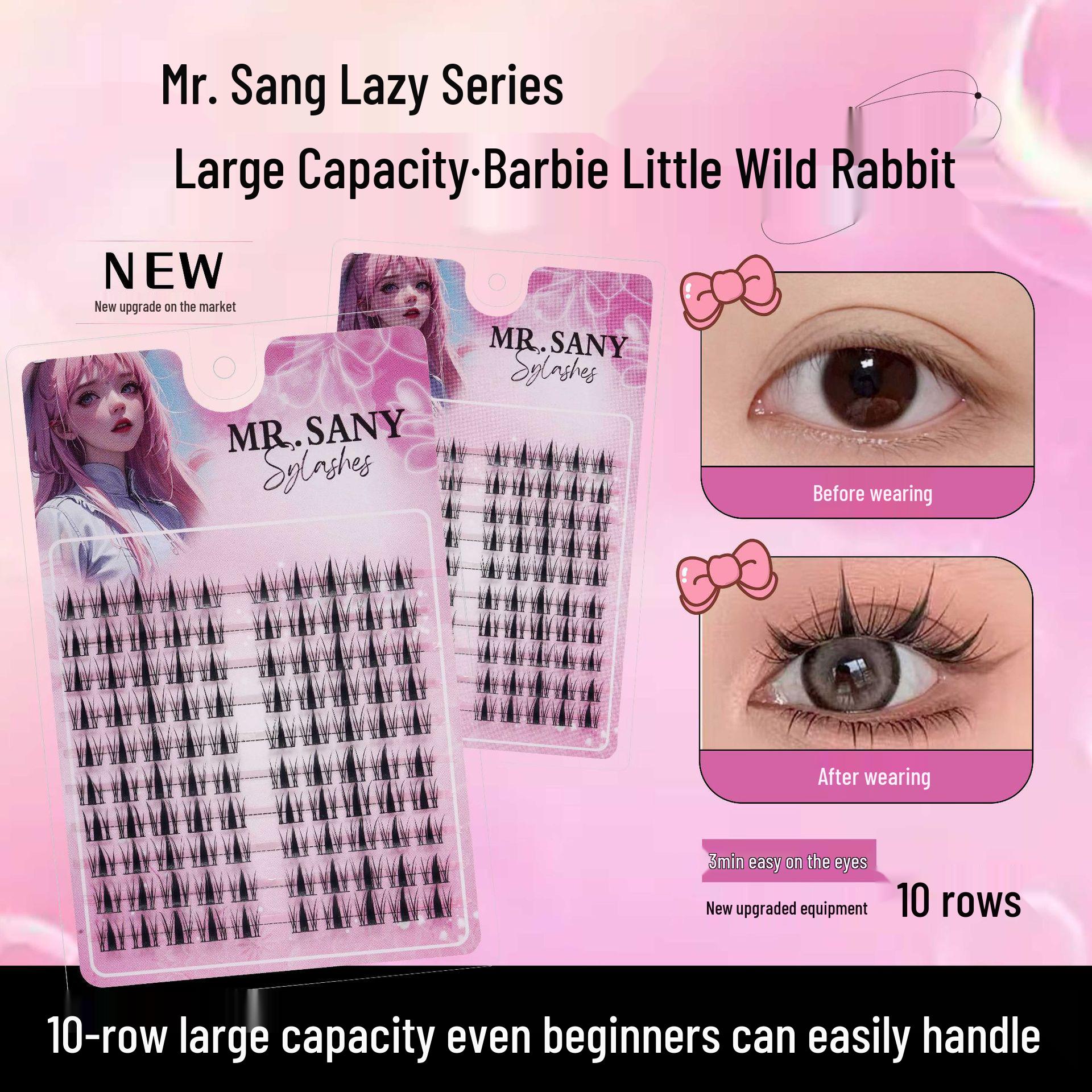 High-Capacity False Eyelashes: Natural Clustered Rabbit Lash Extensions for a Bold Look
High-Capacity False Eyelashes: Natural Clustered Rabbit Lash Extensions for a Bold Look