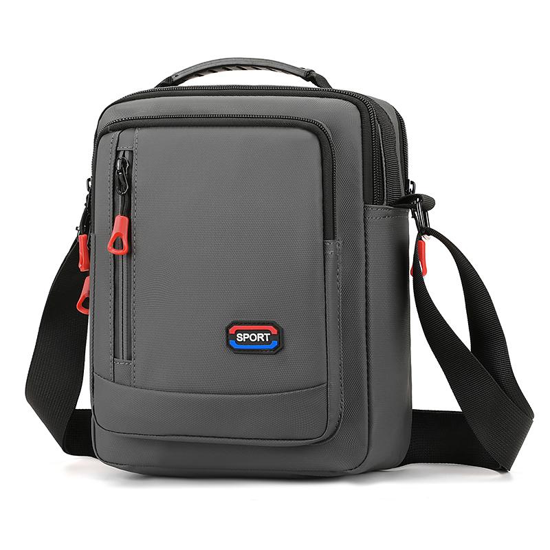 Мужская сумка через плечо 2024 года, новая повседневная мужская сумка, водонепроницаемая, многофункциональная сумка через плечо для активного отдыха серый
Мужская сумка через плечо 2024 года, новая повседневная мужская сумка, водонепроницаемая, многофункциональная сумка через плечо для активного отдыха серый