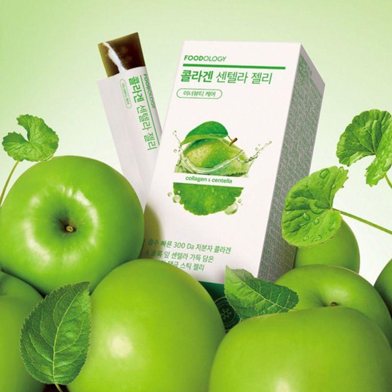 Foodology Collagen Centella Jelly 10 Packets - Enjoy delicious collagen in a tangy jelly.
Foodology Collagen Centella Jelly 10 Packets - Enjoy delicious collagen in a tangy jelly.