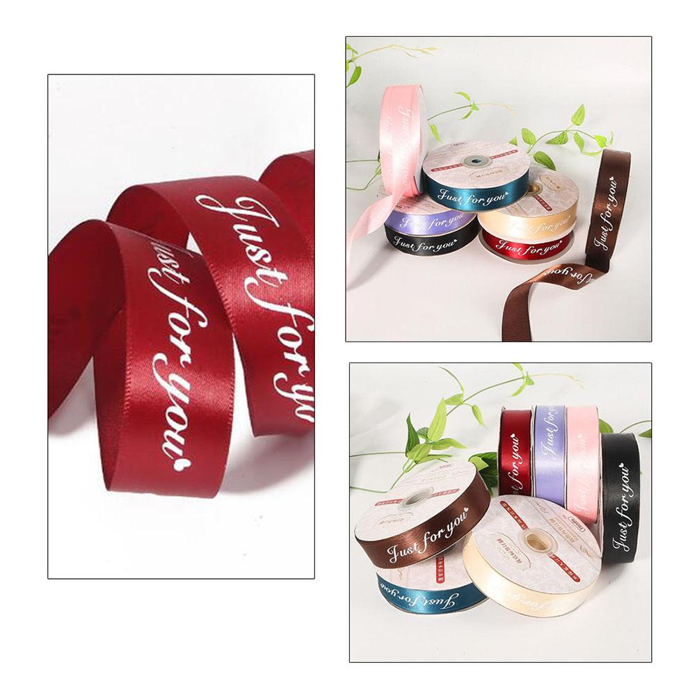 5 Yard Just Satin Ribbon Bow Decorative Craft Tape for Wedding Cake Gift Flowers Scrapbooking Ribbons чорний
5 Yard Just Satin Ribbon Bow Decorative Craft Tape for Wedding Cake Gift Flowers Scrapbooking Ribbons чорний