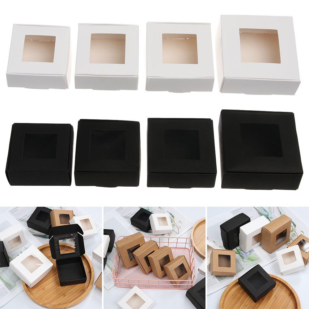 Present Case Valentine s Day Gift Paper Gift Box Candy Wrapping Bag Clear PVC Window Cake Package 85x85x35mm коричневий
Present Case Valentine s Day Gift Paper Gift Box Candy Wrapping Bag Clear PVC Window Cake Package 85x85x35mm коричневий