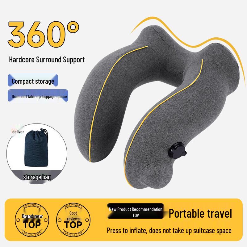 Tuban Inflatable Travel Neck Pillow
Tuban Inflatable Travel Neck Pillow