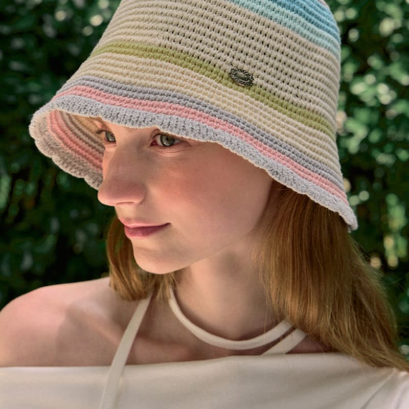 NONLOCAL Панама в полоску Ripple Point - Слоновая кость мульти Ivory Multi_FREE
NONLOCAL Панама в полоску Ripple Point - Слоновая кость мульти Ivory Multi_FREE