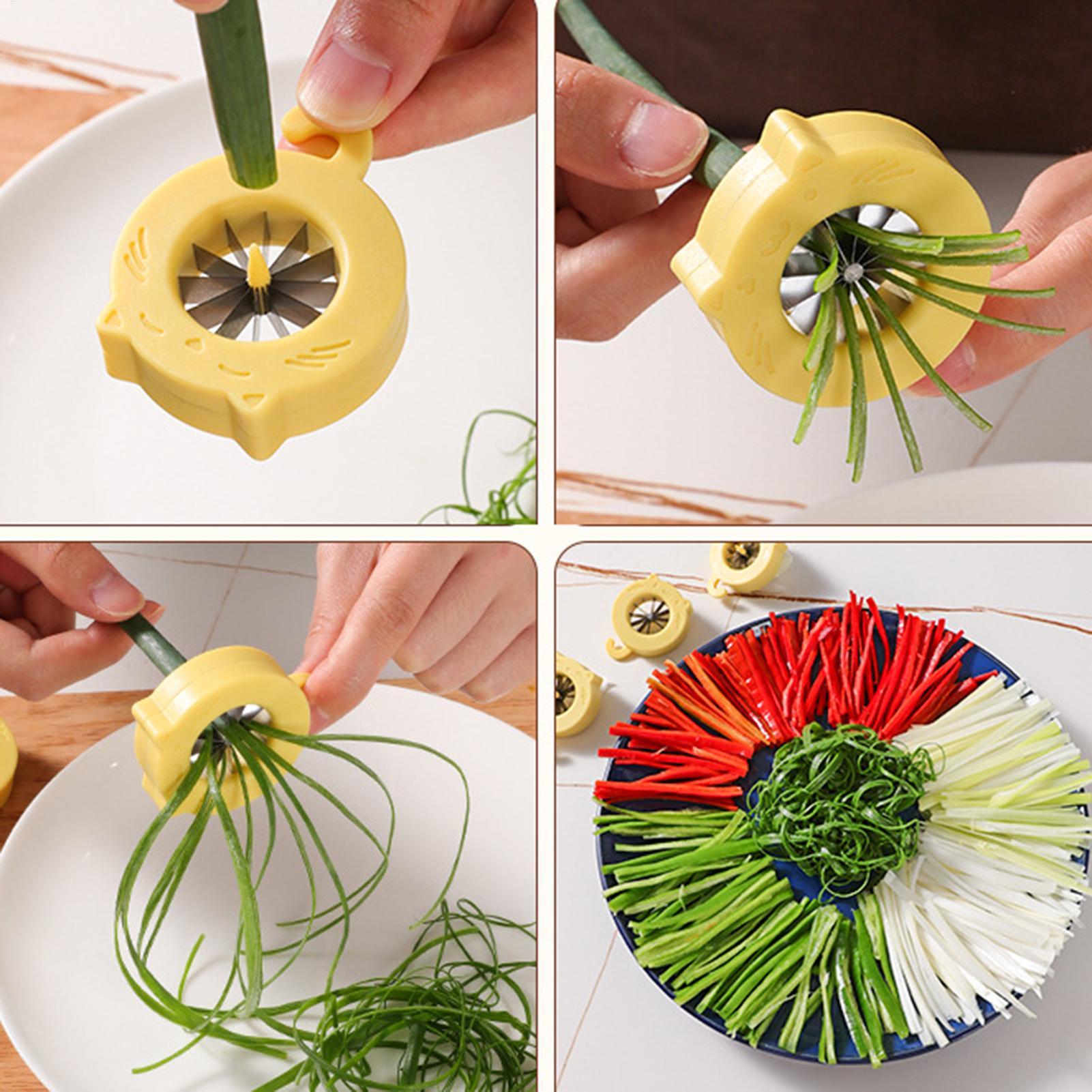 Green Onion Slicer Stainless Steel Onion Cutter Graters Kitchen Gadgets Tool Shredding Professional Chopper For Chef Dining China Mainland
Green Onion Slicer Stainless Steel Onion Cutter Graters Kitchen Gadgets Tool Shredding Professional Chopper For Chef Dining China Mainland