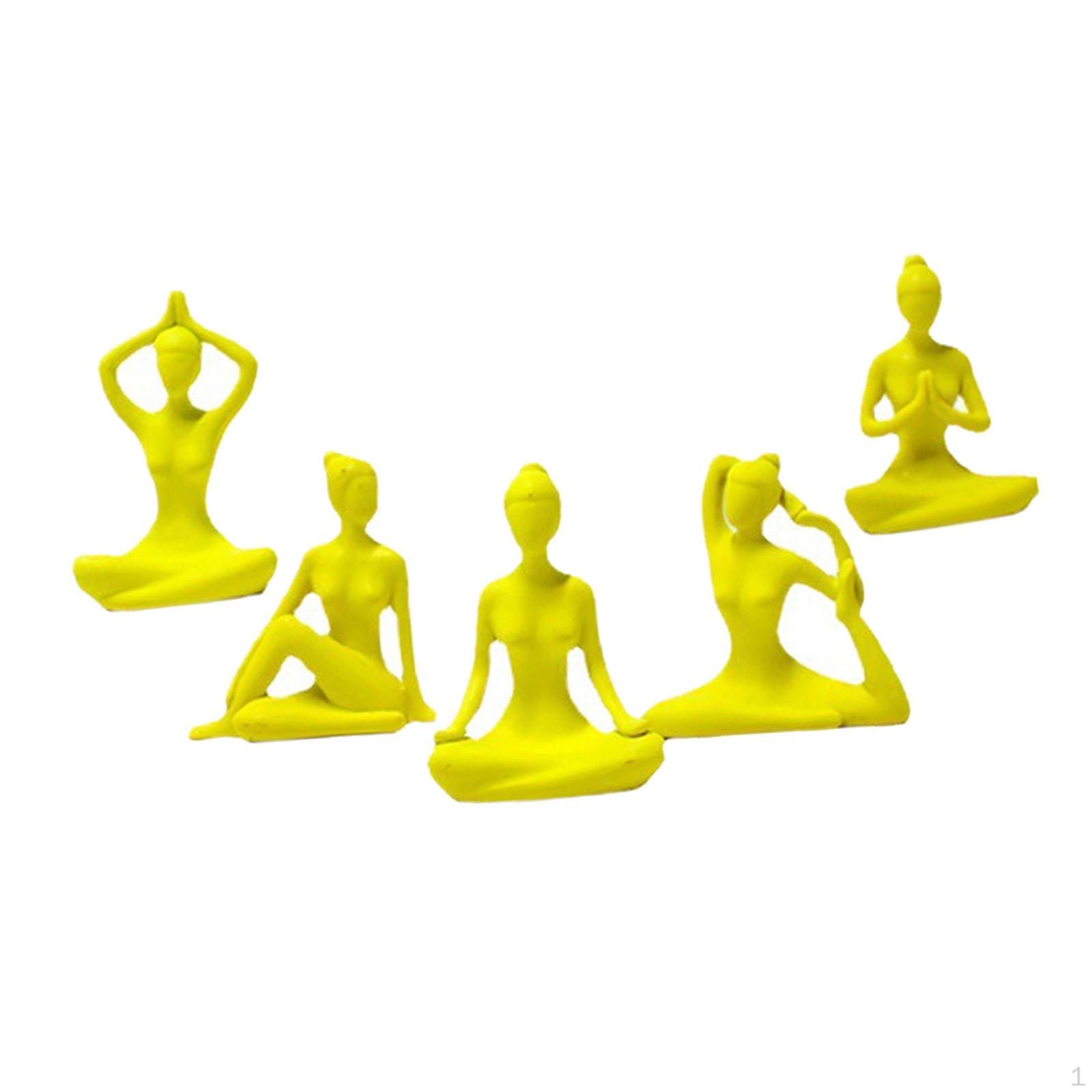 5x Resin Statue Spiritual Bookshelf Ornament Decor Pose Figurine Art Sculpture for Indoor Shelf
5x Resin Statue Spiritual Bookshelf Ornament Decor Pose Figurine Art Sculpture for Indoor Shelf