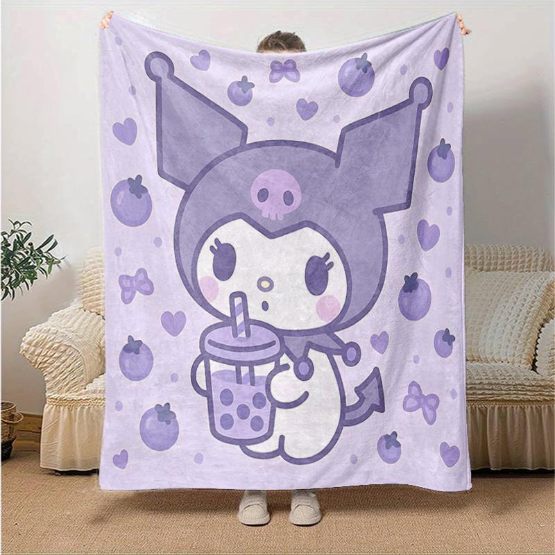 1pc Kuromi Drinking a Drink Blanket, Soft Warm Throw Blanket for Home Decor, Living Room, Travel, Camping, Car Blankets, Beach, Office Naps, Gift Idea 130x150cm
1pc Kuromi Drinking a Drink Blanket, Soft Warm Throw Blanket for Home Decor, Living Room, Travel, Camping, Car Blankets, Beach, Office Naps, Gift Idea 130x150cm