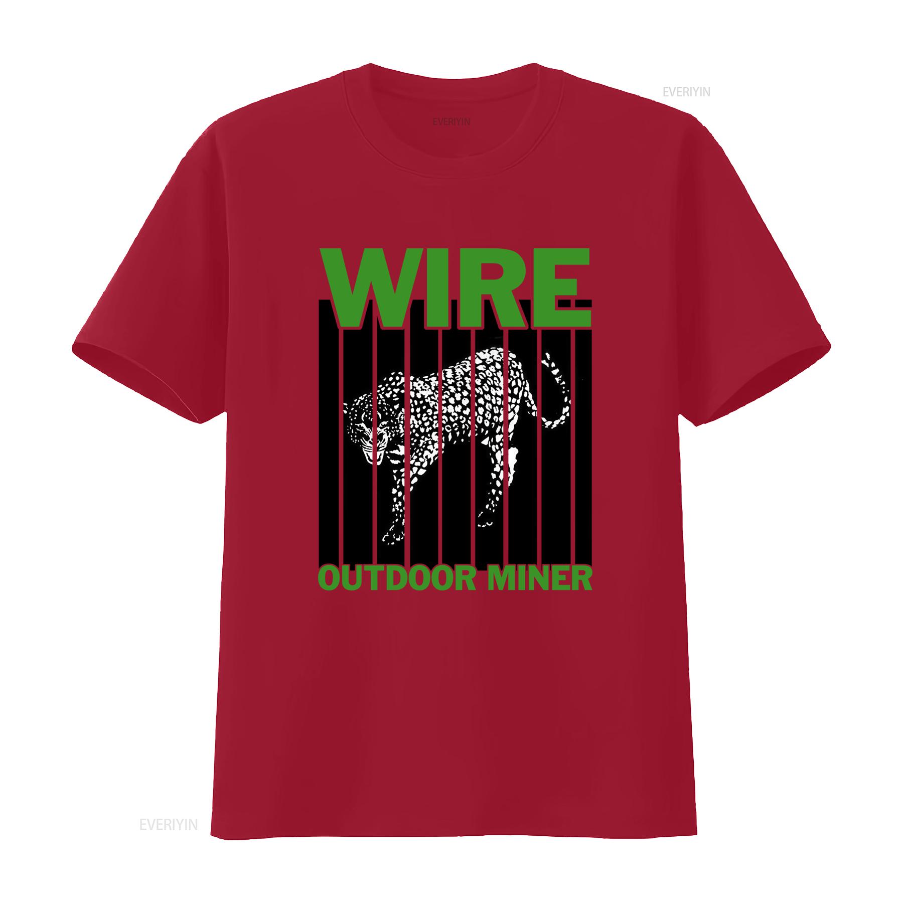 Wire Outdoor Miner T Shirt Post Punk Rock Band Metal Grunge Goth with Bold Design vintage Washed homme Comfortable Soft S
Wire Outdoor Miner T Shirt Post Punk Rock Band Metal Grunge Goth with Bold Design vintage Washed homme Comfortable Soft S
