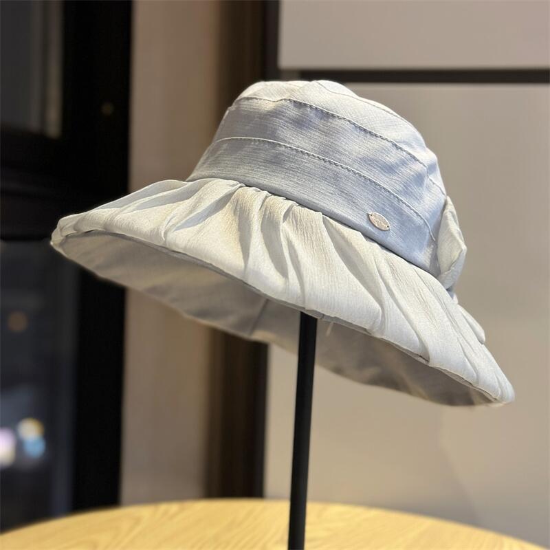 2026New French-style mesh fisherman hat for women, versatile and niche for spring and summer, foldable outdoor sun hat, trendy Adult54-60Adjustable світло-синій колір
2026New French-style mesh fisherman hat for women, versatile and niche for spring and summer, foldable outdoor sun hat, trendy Adult54-60Adjustable світло-синій колір