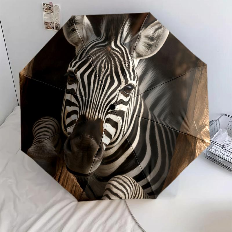 1 PC Automatic Folding Umbrella - African Animals Pattern, Portable & Foldable Design with 8 Ribs, Christmas Birthday Gifts
1 PC Automatic Folding Umbrella - African Animals Pattern, Portable & Foldable Design with 8 Ribs, Christmas Birthday Gifts