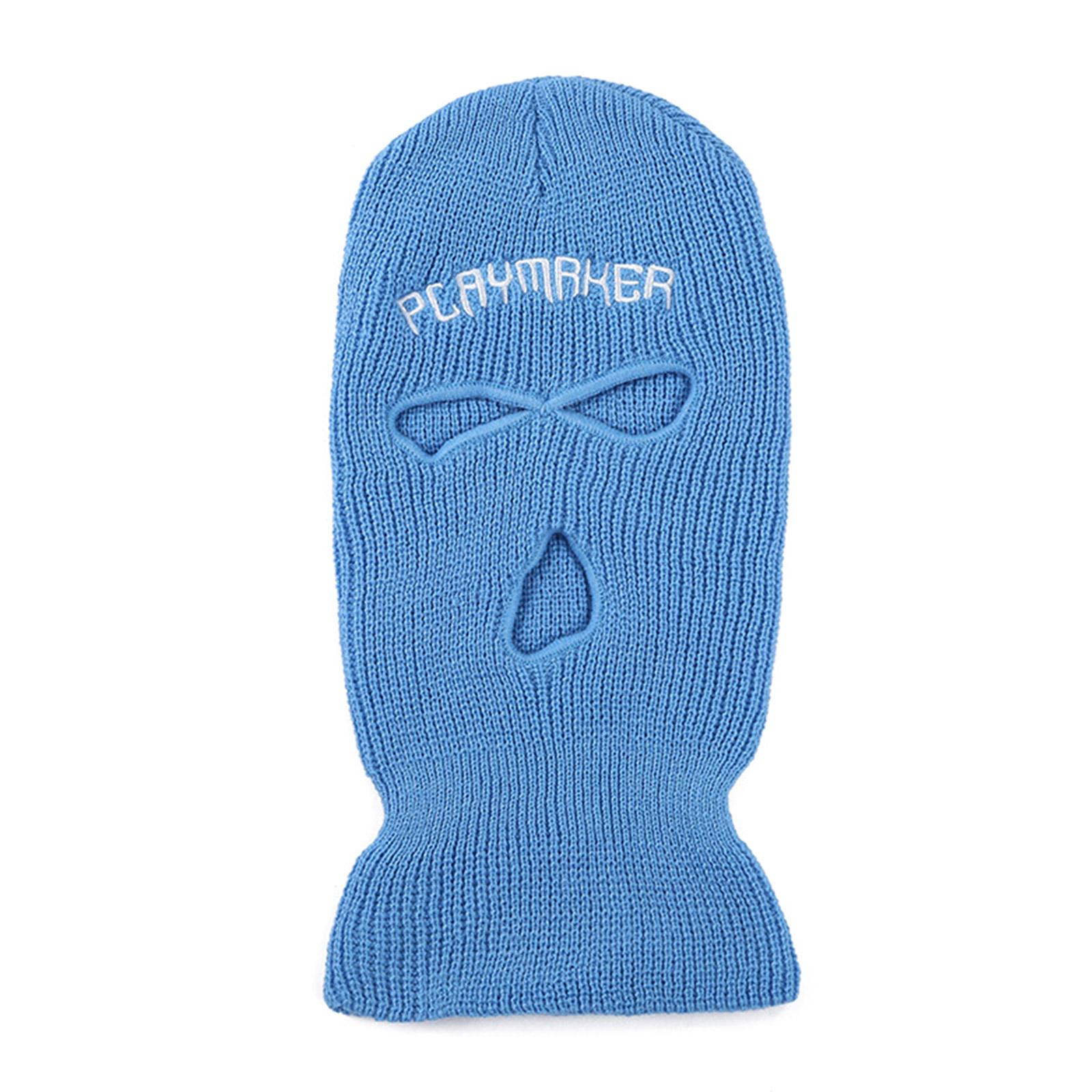 Neck Guard Embroidery Letter Balaclava 3-hole Ski Hat Tactically Mask Full Face Mask Winter Mask Special Gifts for Adult небесно-голубой
Neck Guard Embroidery Letter Balaclava 3-hole Ski Hat Tactically Mask Full Face Mask Winter Mask Special Gifts for Adult небесно-голубой