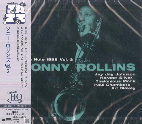 CD SONNY ROLLINS Sonny Rollins Vol 2 UHQCD UCCU46145 BLUE NOTE 2025 Japan Obi Jazz
CD SONNY ROLLINS Sonny Rollins Vol 2 UHQCD UCCU46145 BLUE NOTE 2025 Japan Obi Jazz